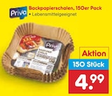 Backpapierschalen Angebote von Priva bei Netto Marken-Discount Karlsruhe für 4,99 €