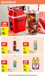 Promos Coca-Cola dans le catalogue "Carrefour market" de Carrefour Market Coca-Cola en promo dans le catalogue Carrefour Market à la page 37