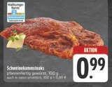 Schweinekammsteaks im Angebot bei E center in Würzburg Schweinekammsteaks Angebote bei E center Würzburg für 0,89 €
