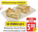 Rhabarber-Quark-Traum Angebote bei EDEKA Freiburg für 5,00 €