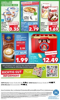 Pizza im Kaufland Prospekt "Aktuelle Angebote" mit 56 Seiten (Aachen)