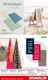 Segmüller Strandtuch im Prospekt 