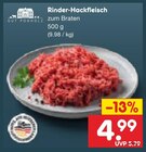 Aktuelle Rindfleisch Angebote bei Netto Marken-Discount in Chemnitz Aktuelles Rinder-Hackfleisch Angebot bei Netto Marken-Discount in Chemnitz ab 4,99 €