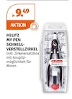 My Pen Schnell-Verstellzirkel im Müller Prospekt My Pen Schnell-Verstellzirkel von Helitz im aktuellen Müller Prospekt für 9,49 €