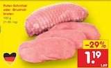 Puten-Schnitzel im Angebot bei Netto Marken-Discount in Freiberg Puten-Schnitzel Angebote bei Netto Marken-Discount Freiberg für 1,19 €