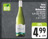 E center - ViñaSol Weißwein Bio Angebot im Prospekt ViñaSol Weißwein Bio bei E center im Prospekt "" für 4,99 €