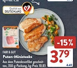 Puten-Ministeaks von FAIR & GUT im aktuellen ALDI SÜD Prospekt