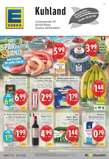 Aktueller EDEKA Prospekt für Hilden mit  Seiten