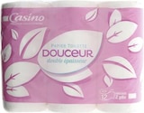 Papier toilette Douceur double épaisseur - CASINO dans le catalogue Géant Casino