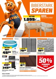 Pool Angebot im aktuellen OBI Prospekt auf Seite 1