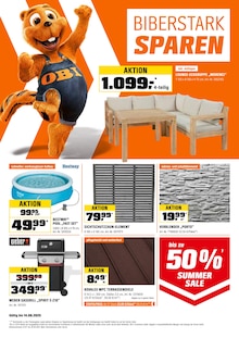 WPC Terrassendielen Angebot im aktuellen OBI Prospekt auf Seite 1