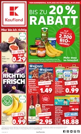 Aktueller Kaufland Supermarkt Prospekt in Testorf-Steinfort und Umgebung, "Aktuelle Angebote" mit 54 Seiten, 18.09.2025 - 24.09.2025