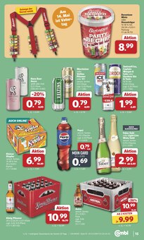 Gin im aktuellen combi Prospekt (Bremen) Gin im combi Prospekt "Markt - Angebote" mit 31 Seiten (Bremen)