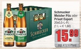 Meister Pils im Angebot bei alldrink in Hofheim Meister Pils Angebote von Schmucker bei alldrink Hofheim für 15,99 €