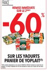 Intermarché Villeneuve-lès-Maguelone - Promo -60% remise immédiate sur le 2ème sur les yaourts panier de yoplait Promo -60% remise immédiate sur le 2ème sur les yaourts panier de yoplait à dans le catalogue Intermarché à Villeneuve-lès-Maguelone