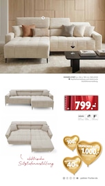 Aktueller Polstermöbel Fischer Prospekt mit Polstermöbel, "Spektakulärer Neueröffnungs-Endspurt", Seite 2