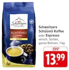 Aktuelles Schüümli Kaffee Angebot bei E center in Homburg ab 13,99 €