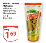 Peperonen im Angebot bei GLOBUS in Ludwigshafen Peperonen Angebote von Feinkost Dittmann bei GLOBUS Ludwigshafen für 1,69 €