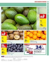 Prix et réduction Kiwi dans le prospectus Carrefour en cours Offre Kiwi dans le catalogue Carrefour du moment à la page 27