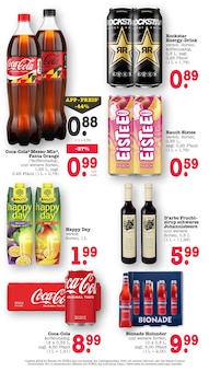 Cola im aktuellen E center Prospekt (Baden-Baden) Cola im E center Prospekt "Aktuelle Angebote" mit 81 Seiten (Baden-Baden)