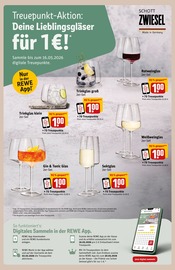 Weinglas im REWE Prospekt in Eisenach Aktueller REWE Prospekt mit Weinglas, "Dein Markt", Seite 17
