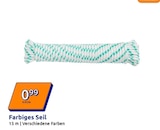 Farbiges Seil im Action Prospekt Farbiges Seil von im aktuellen Action Prospekt für 0,99 €