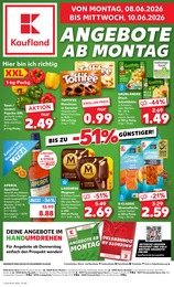 Kaufland Prospekt "Hier bin ich richtig", 59 Seiten, 08.06.2026 - 08.06.2026 Aktueller Kaufland Prospekt, "Hier bin ich richtig", mit Angeboten der Woche, gültig von 08.06.2026 bis 08.06.2026