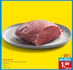 Aktuelle Fleisch Angebote bei Netto Marken-Discount in Karlsruhe Aktuelles Kalbs-Braten Angebot bei Netto Marken-Discount in Karlsruhe ab 1,49 €