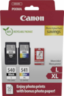 Pack de 2 cartouches d'encre PG-540L/CL-541XL - Canon en promo chez Bureau Vallée Montreuil à 43,49 €