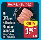 Hähnchen-Minuten-Schnitzel bei ALDI Nord im Paderborn Prospekt für 3,99 €