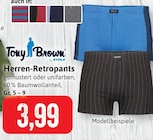 Herren-Retropants Angebote von Tony Brown by Stolz bei Kaufhaus Stolz Neubrandenburg für 3,99 €