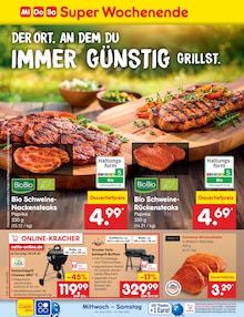 Steak im Netto Marken-Discount Prospekt "Aktuelle Angebote" mit 73 Seiten (Rostock)