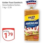 Sandwich im Angebot bei GLOBUS in Castrop-Rauxel Sandwich Angebote von Golden Toast bei GLOBUS Castrop-Rauxel für 1,79 €