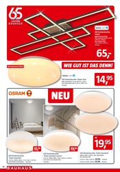 LED-Deckenleuchte Angebote im Prospekt "Wenn's gut werden muss" von BAUHAUS LED-Deckenleuchte Angebote im Prospekt "Wenn's gut werden muss" von BAUHAUS auf Seite 26
