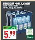 Aktuelle Mineralwasser Angebote bei Marktkauf in Dortmund Aktuelles Steinsieker Mineralwasser Angebot bei Marktkauf in Dortmund ab 5,99 €