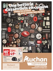 Catalogue Supermarchés Auchan Supermarché en cours à Morancé et alentours, "Une batterie d'essentiels en cuisine", 8 pages, 24/09/2024 - 06/10/2024