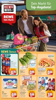 REWE Prospekt Dein Markt mit  Seiten in Hallbergmoos und Umgebung