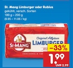 Limburger im Angebot bei Netto Marken-Discount in Hürth Limburger Angebote von St. Mang bei Netto Marken-Discount Hürth für 1,99 €