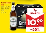 Pils von Krombacher für 10,99 € bei Netto Marken-Discount im Angebot Pils von Krombacher im aktuellen Netto Marken-Discount Prospekt