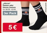 Damen oder Herren Socken von ellesse im aktuellen Woolworth Prospekt