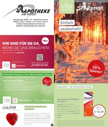 LINDA Premiumapotheke Prospekt der KW 44 "Aktuelle Angebote" Aktueller LINDA Premiumapotheke Prospekt "Aktuelle Angebote" Seite 1 von 3 Seiten