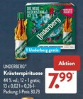 Kräuterspirituose von Underberg im aktuellen ALDI SÜD Prospekt für 7,99 €