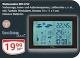 GLOBUS Zell - Wetterstation WS 6762 Angebot im Prospekt Wetterstation WS 6762 bei GLOBUS im Zell Prospekt für 19,99 €