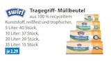 Tragegriff-Müllbeutel von Swirl im aktuellen V-Markt Prospekt für 2,29 €