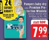 Aktuelle Pampers Angebote bei EDEKA in Mönchengladbach Aktuelles baby-dry Angebot bei EDEKA in Mönchengladbach ab 7,99 €