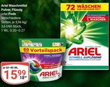Aktuelle Ariel Angebote bei GLOBUS in Salzgitter Aktuelles Waschmittel Pulver, Flüssig oder Pods Angebot bei GLOBUS in Salzgitter ab 15,99 €