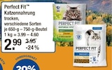 Fit im V-Markt Prospekt Katzennahrung trocken von Perfect Fit im aktuellen V-Markt Prospekt für 2,99 €