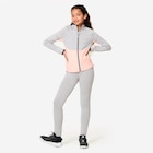 Trainingsanzug Kinder atmungsaktiv - grau/rosa im Angebot bei Decathlon in Schorndorf Trainingsanzug Kinder atmungsaktiv - grau/rosa Angebote von DECATHLON bei Decathlon Schorndorf für 24,99 €