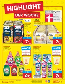 Katzenfutter im Netto Marken-Discount Prospekt "Aktuelle Angebote" mit 61 Seiten (Dortmund)