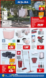 Lidl Wäschespinne im Prospekt 
